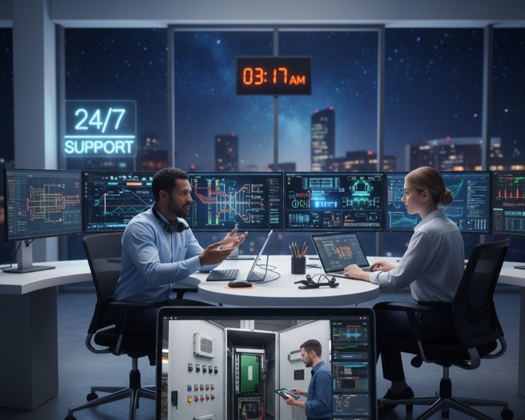 24/7 Service Support